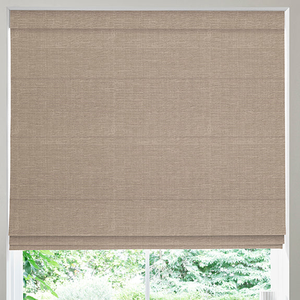 Fae Textured Plain Made To Measure Roman Blind Taupe