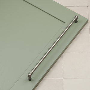 Pewter Industrial Cupboard Pipe Handle in 3 Sizes - 320mm Handle