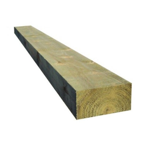 Softwood Railway Sleeper (2400 x 200 x 100mm) - Pressure Treated Natural Timber