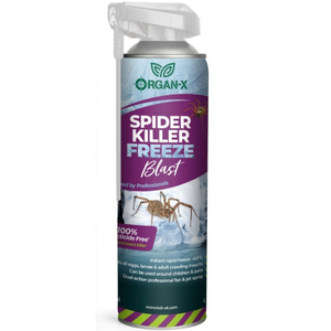 Organ-X Spider Killer Freeze Blast – Instant Freeze and Neutralise Solution 500ml