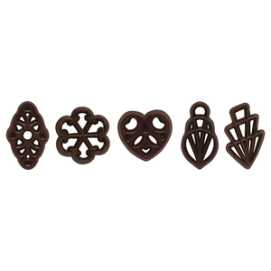 Barbara Decor dark chocolate Mila set - 550 pieces