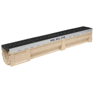 ACO CivicDrain 1m Concrete Channel Composite Grate C250