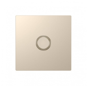 DE035CGS Screwless 1G 2W 250W Intelligent Dimmer in Champagne Gold