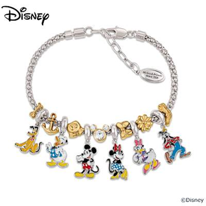 Disney Mickey And Friends True Friends Charm Bracelet