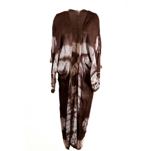 Tie Dye Maxi Kimono (one size)
