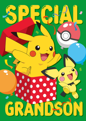 Pokémon Special Grandson Character Card