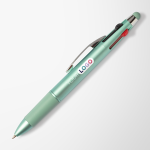 Full Color Metallic Pastel Lucina 4-Ink Stylus Pen