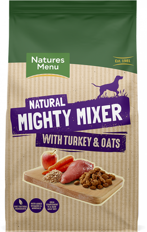 Mighty Mixer with Turkey and Oats