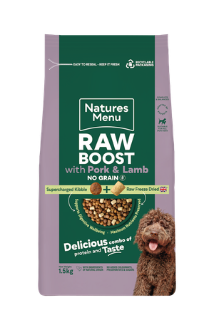 Pork and Lamb Raw Boost 1.5KG
