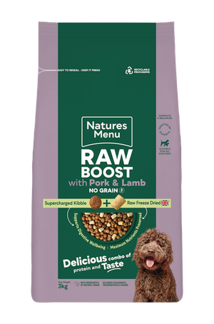 Pork and Lamb Raw Boost 3KG