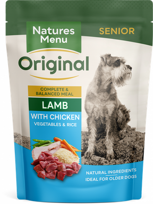 Lamb with Chicken Pouch for Seniors