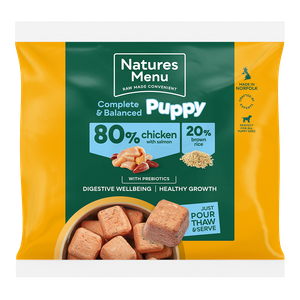 80% Chicken and Salmon for Puppies