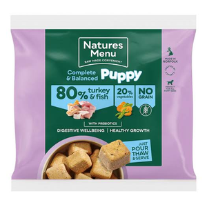 80% Turkey and Fish Nuggets for Puppies