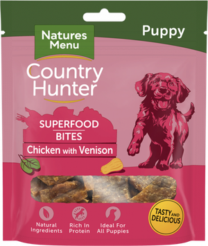 Chicken with Venison Superfood Bites for Puppies