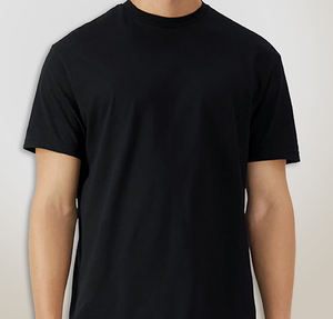 Gildan Lightweight Cotton T-shirt - Black