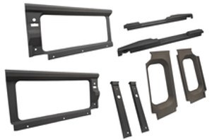 MUD-0107-0108-0109-0110 - Full Interior Trim Kit for Window Surrounds - Land Rover Defender 110 Station Wagon 1986-2007 - by MUD UK