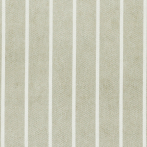 ANTE DECOR Burgess Printed Cotton Stripe Fabric Beige