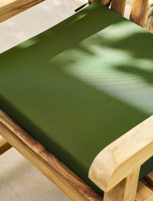 Chair Seat Cushion Large Green