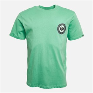 Quiksilver Mens Circle Back T-Shirt Green Spruce