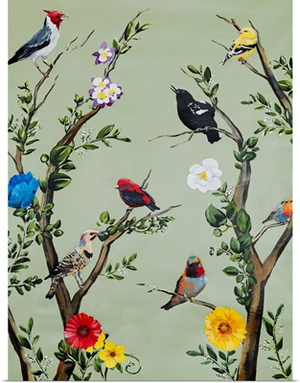 Birds And Bloom II