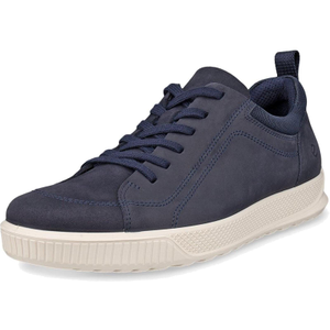 ECCO Mens Byway Nubuck Leather Trainers - 8 - 8.5 UK (42EU) / Marine - 8 - 8.5 UK (42EU) / Marine