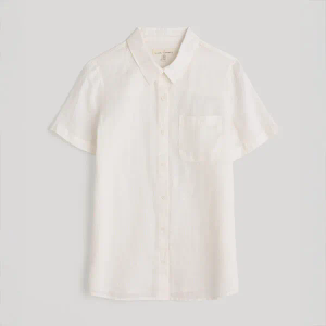 Seasalt Drydock Shirt Chalk Size 12
