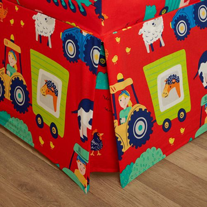 SUNNY DAZE FARM Double Platform Valance