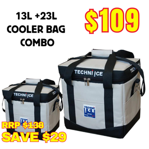 13L + 23L Techni Ice High Performance Cooler Bag Combo * FRESH STOCK JUST ARRIVED