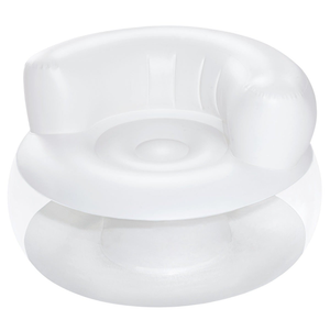 Bestway 1.12m x 1.12m x 70cm Mod Pod Air Chair White/Blue