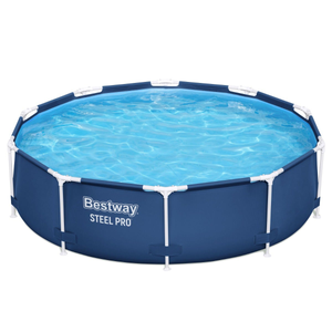 Bestway 3.05m x 76cm Round Large Pool Set Blue
