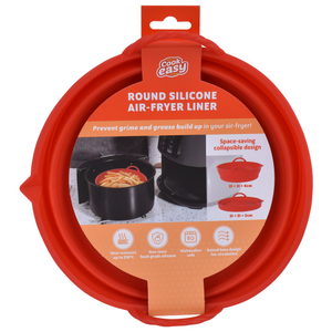 Cook Easy Collapsible Silicone Air Fryer Liner - Round