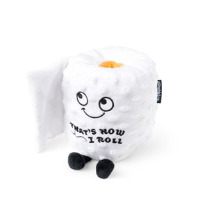 Punchkins Thats How I Roll Plush Toilet Paper