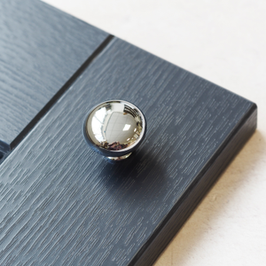 Polished Chrome Traditional Round Cabinet Small Knob
