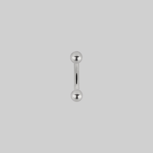 Titanium Curved Barbell - Silver
