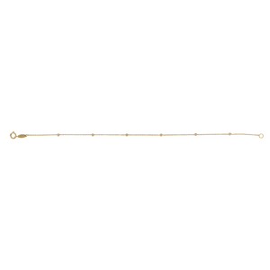 9ct Gold Fine Ball Chain Bracelet