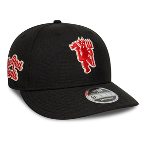 Manchester United FC Vintage Black Low Profile 9FIFTY Snapback Adjustable Cap