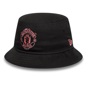 Manchester United FC Seasonal Black Bucket Hat