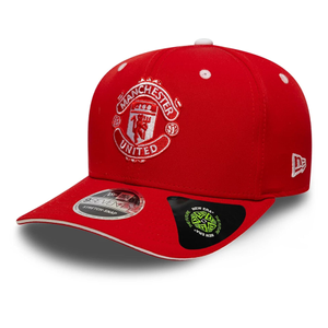 Manchester United FC Recycled Red 9SEVENTY Stretch Snap Adjustable Cap