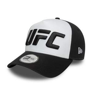 UFC Ultimate Fighting Core Black 9FORTY A-Frame Trucker Adjustable Cap