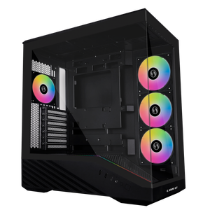 Lian Li Vector V100 Mid Tower ATX Gaming Case - Black