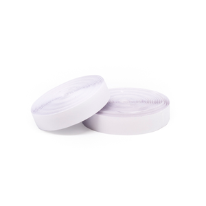 White Hook & Loop Tape - 5m x 20mm