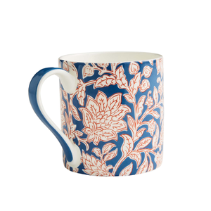 Rowallane Mug, Blue/Red