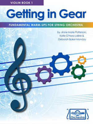 Getting in Gear: Fundamental Warm-ups for String Orchestra Book 1 Violin - Violin Book