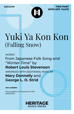 Yuki Ya Kon Kon (Falling Snow) - Two-Part w/ opt. Flute
