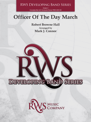 Officer Of The Day March - Band Set & Score