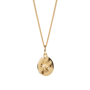 Mother & Child Necklace Gold
