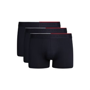 Tommy Hilfiger Mens Three Pack Boxer Trunks Desert Sky/Desert Sky/Desert Sky