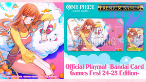 One Piece TCG - Bandai Premium - Games Fest 24-25 - Official Playmat