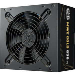 Cooler Master 650W MWE Gold V3 ATX3.1 80 Plus Gold Power Supply - Black - MPE-6502-ACAAG-3BUK