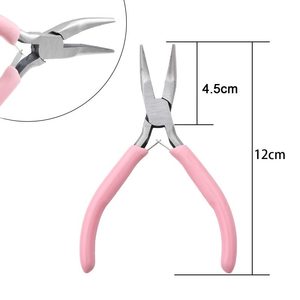 Pince à bec coudé pour bijoux et perles